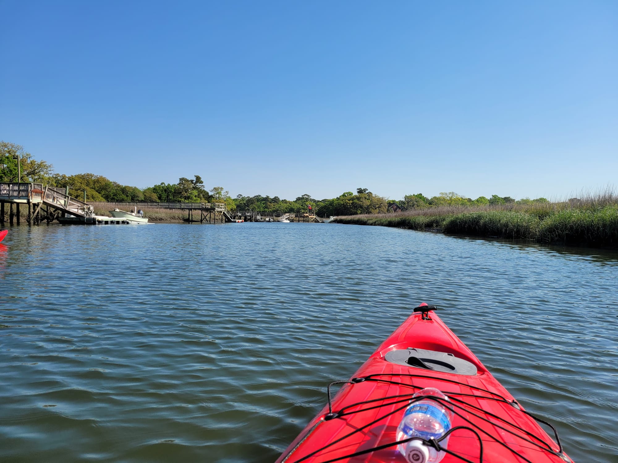 Coastal Expeditions @ Shem Creek, Mt. Pleasant, SC: Two Hour Kayak Tour