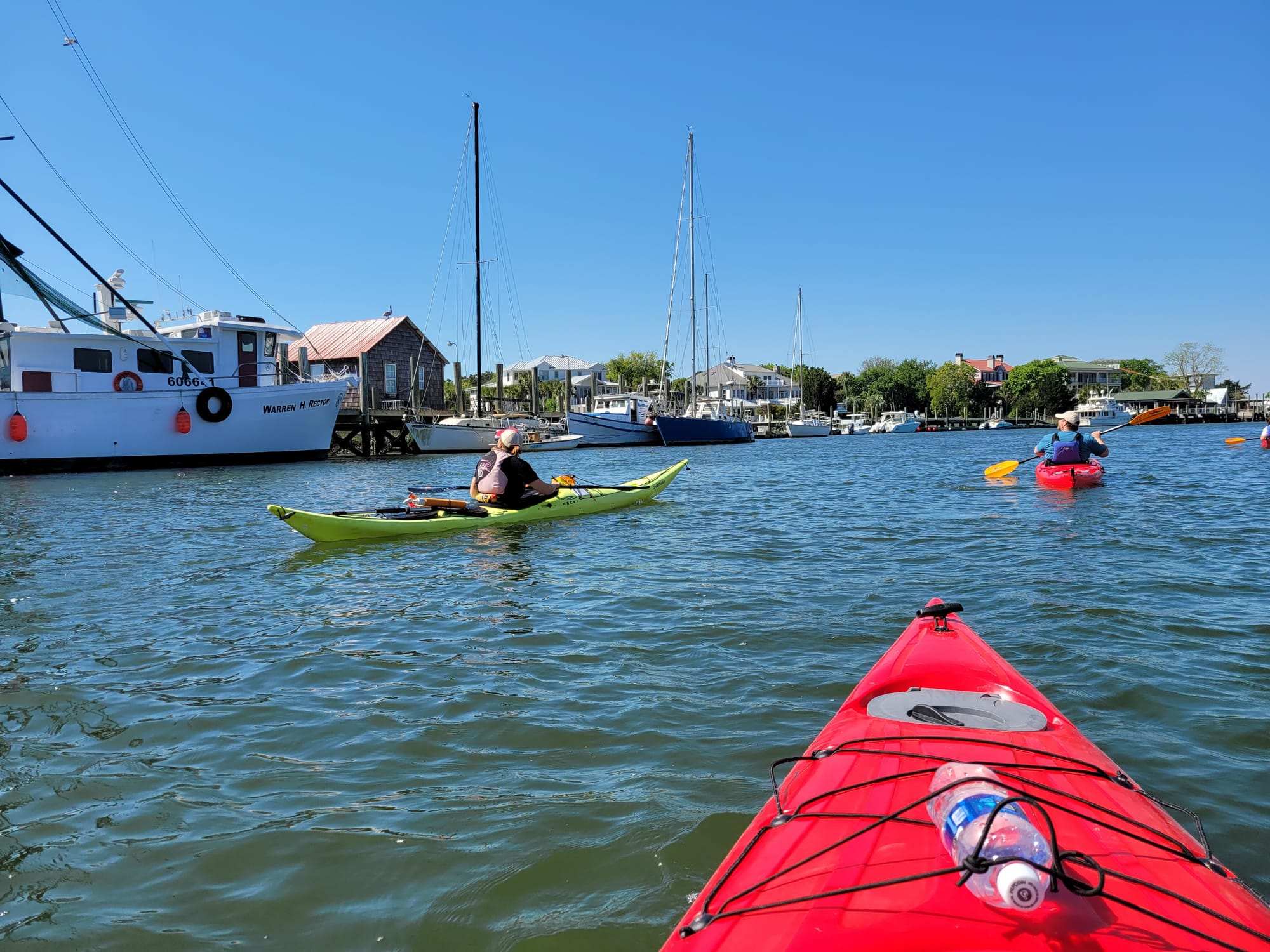 Coastal Expeditions @ Shem Creek, Mt. Pleasant, SC: Two Hour Kayak Tour