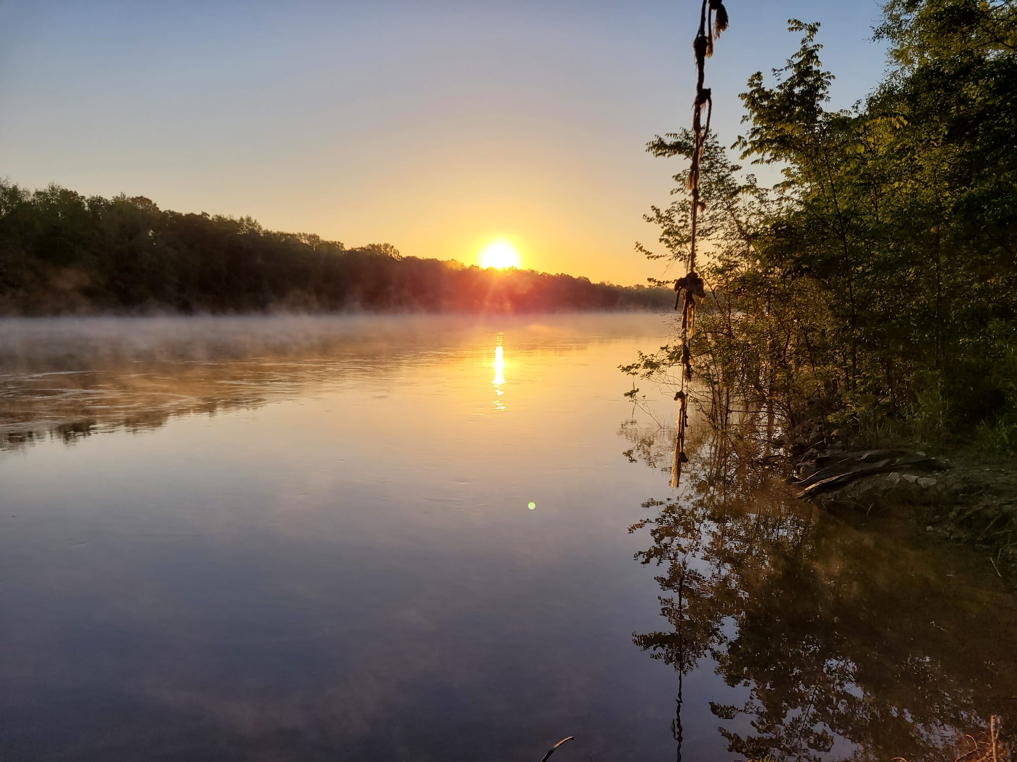 REI Trip: Francis Marion National Forest - McConnel's Landing Campsite - SUNRISE on the Santee River