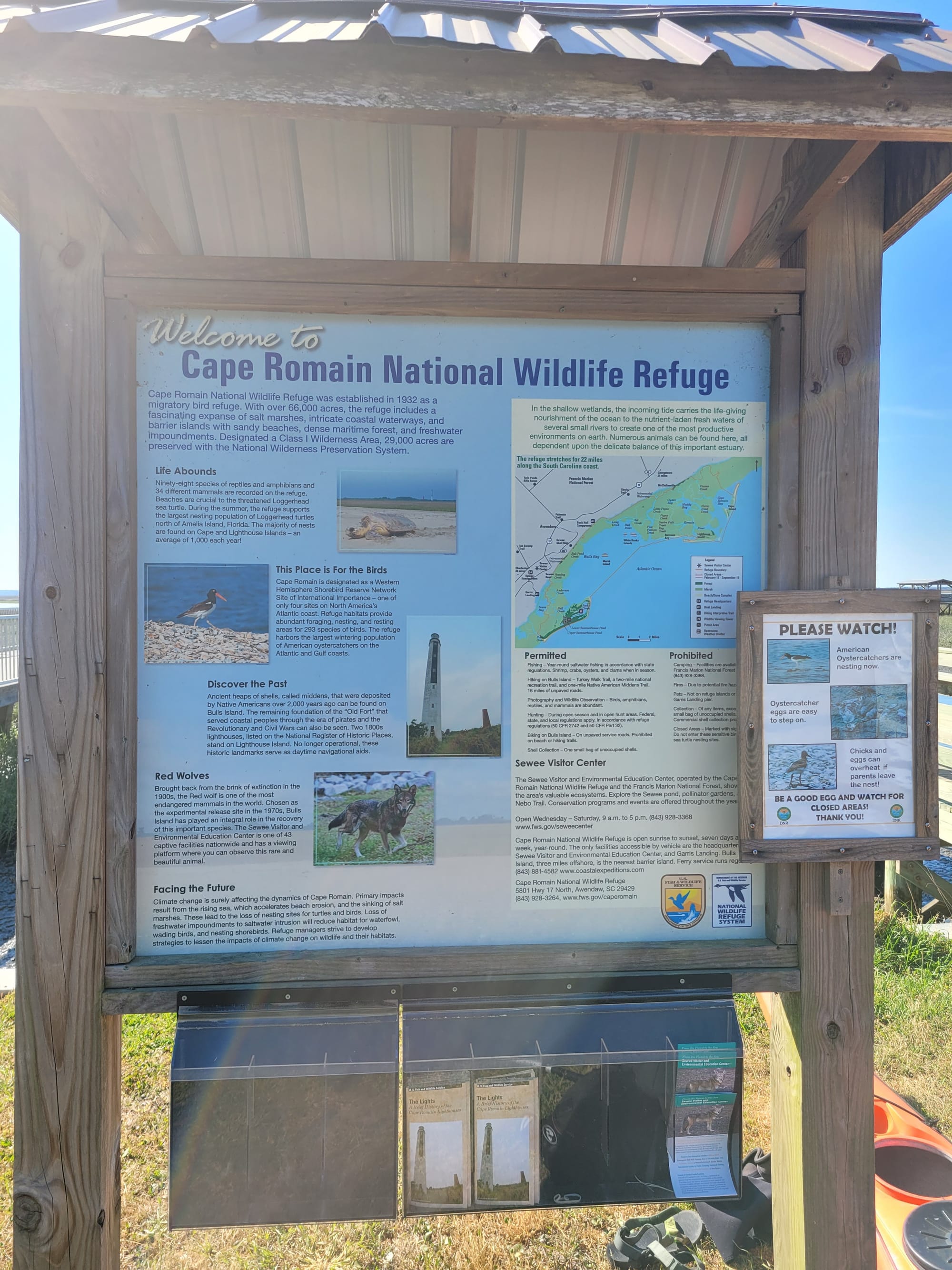 REI Trip: Cape Romain - Kayak Launching Point for Bulls Island