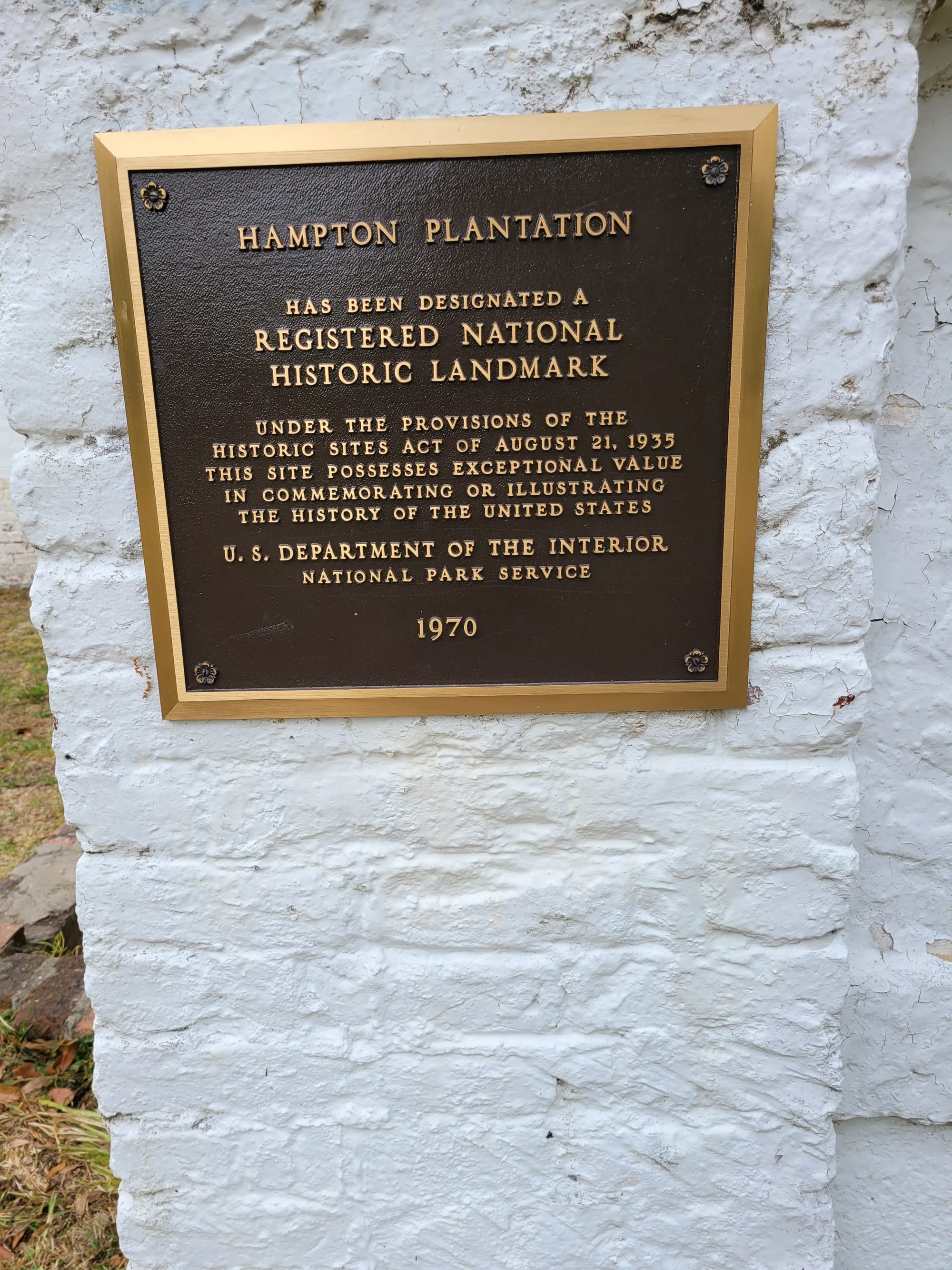 REI Trip: Hampton Plantation State Historic Site - Mansion