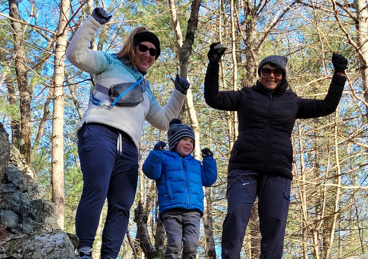 Hale Reservation Hike & Rock Climbing - Westwood, MA - 1/8/23