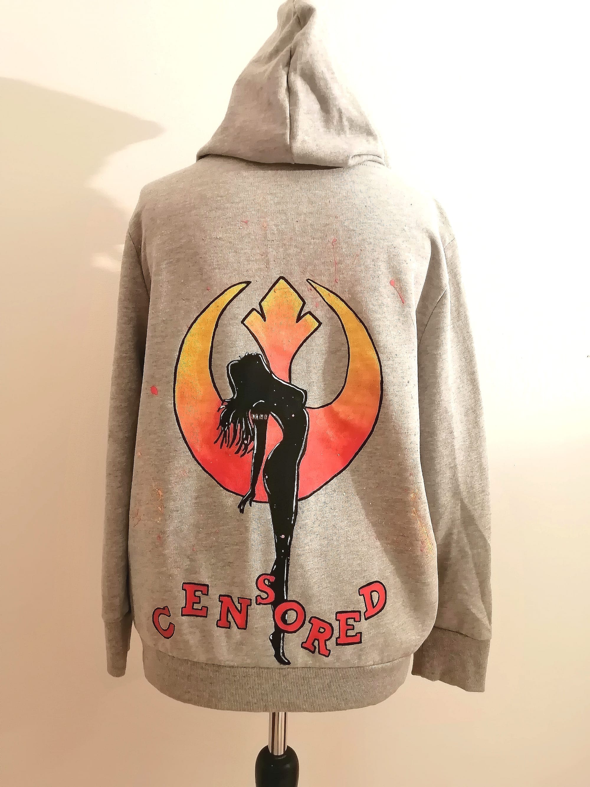 Hand painted sweatshirt