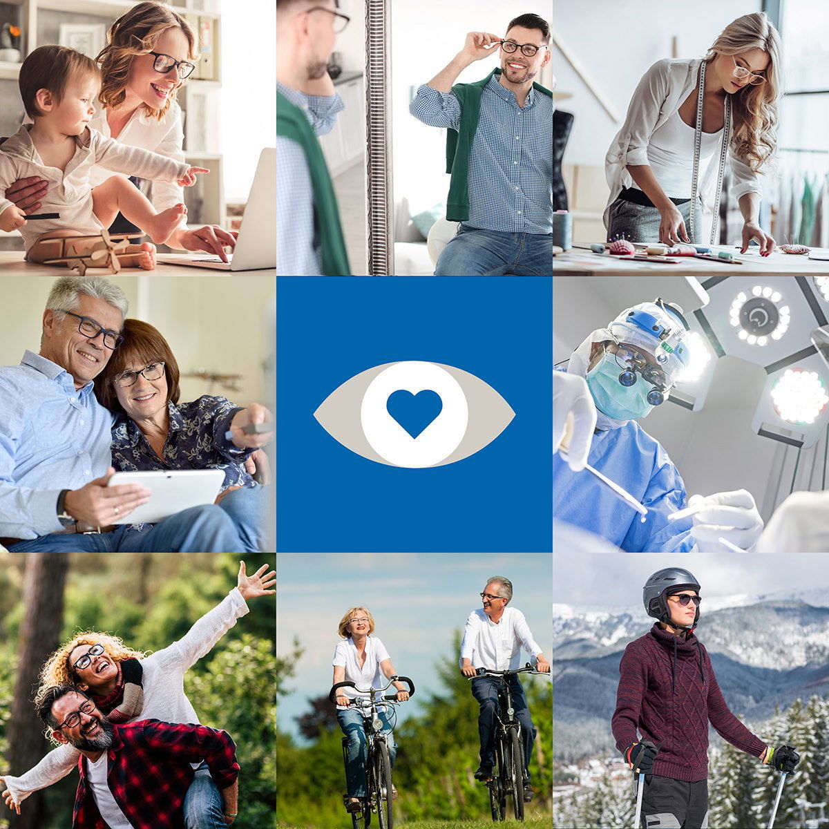 Progresiva očala; starostna slabovidnost