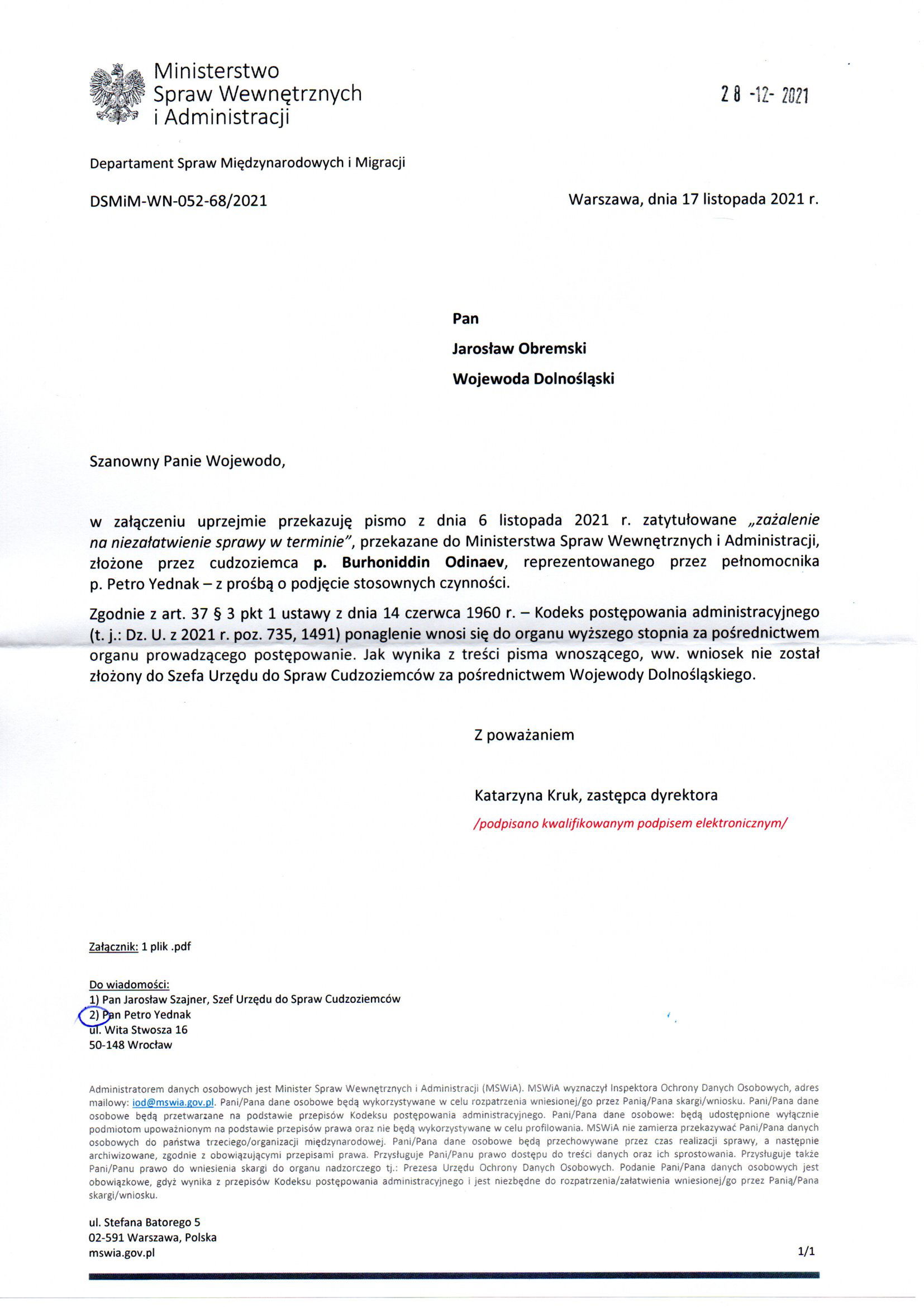 Departament Analiz i Polityki Migracyjnej