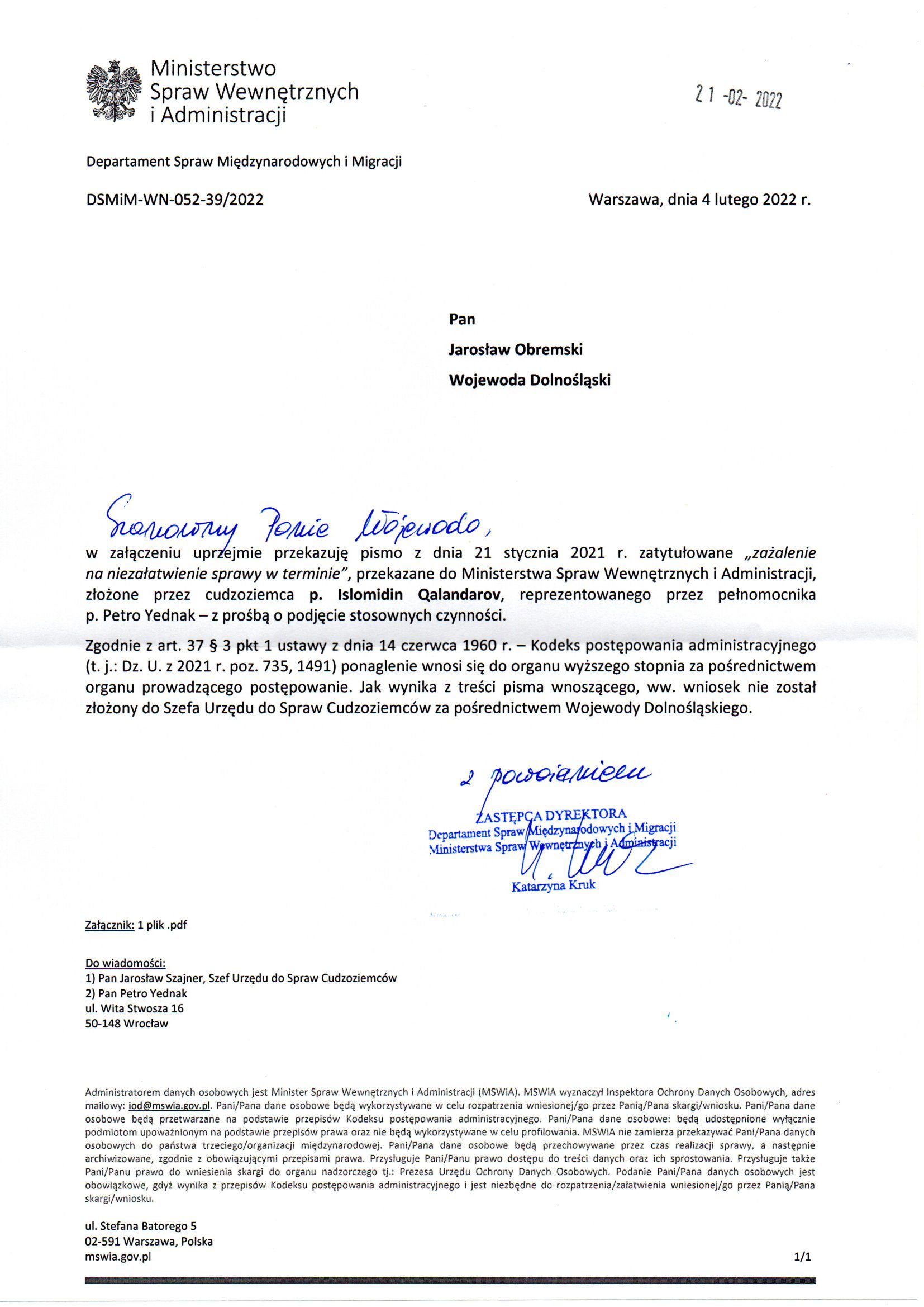 Departament Analiz i Polityki Migracyjnej