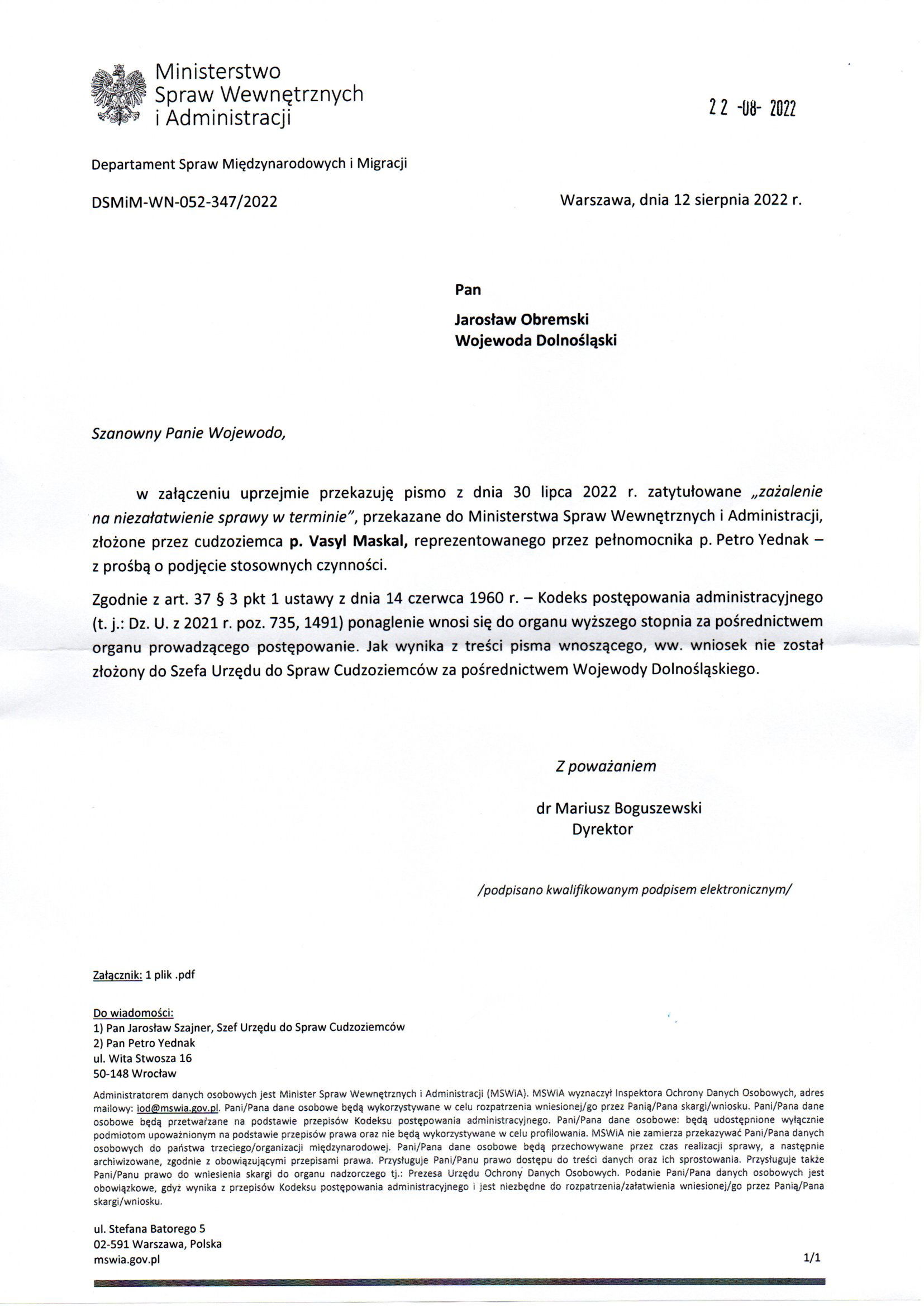 Departament Analiz i Polityki Migracyjnej