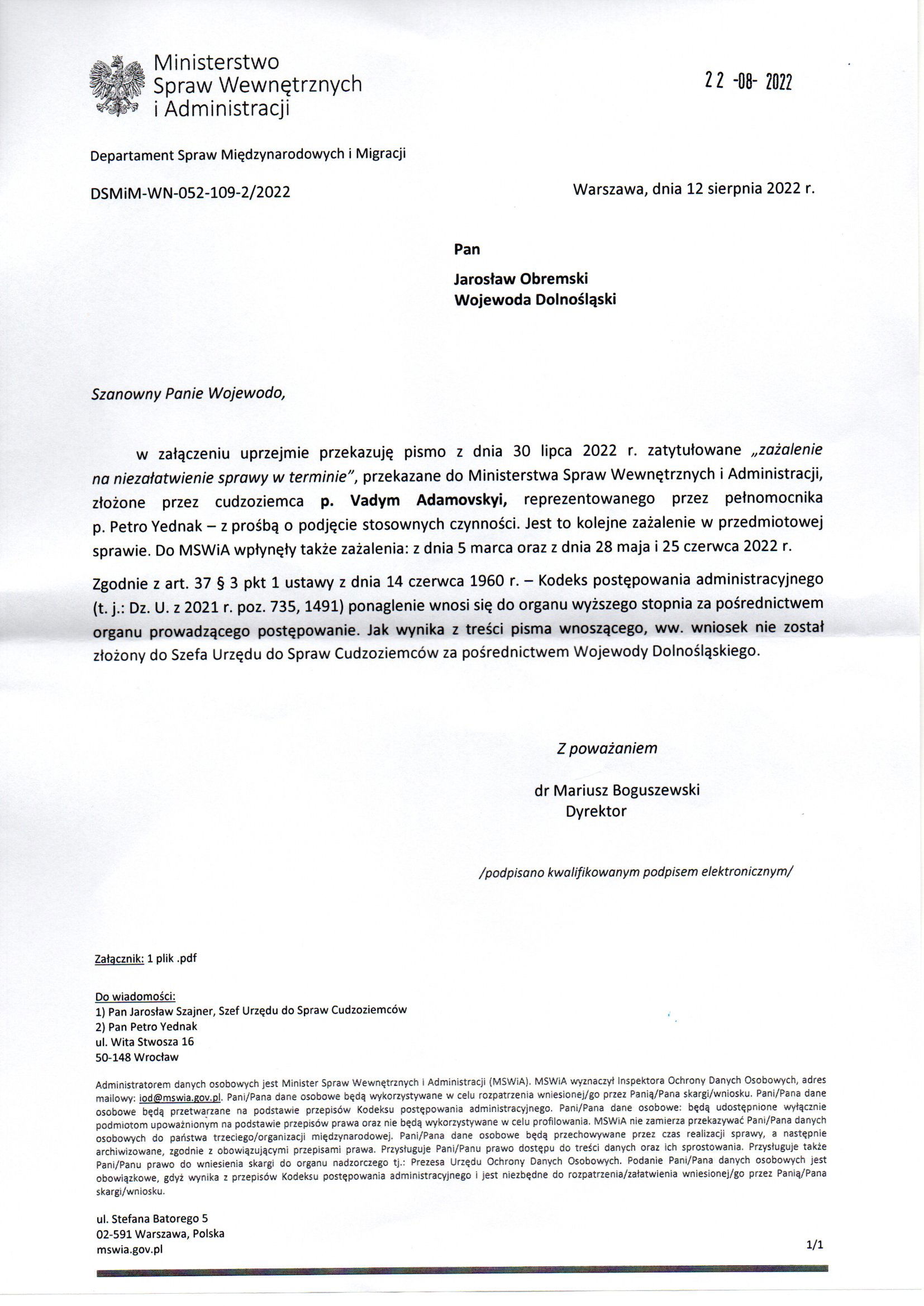 Departament Analiz i Polityki Migracyjnej