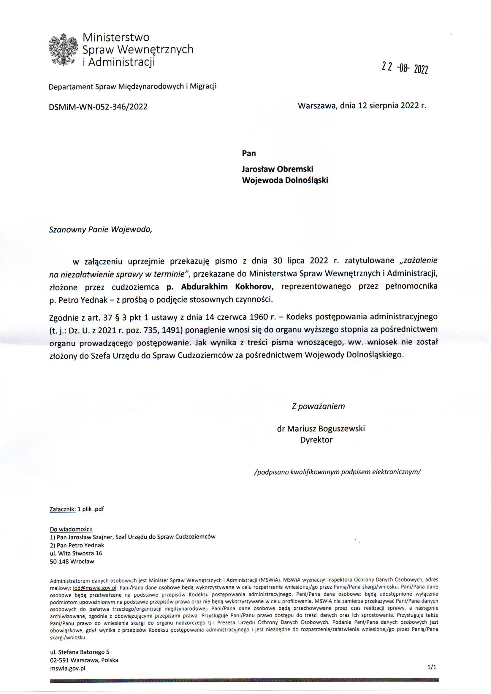 Departament Analiz i Polityki Migracyjnej