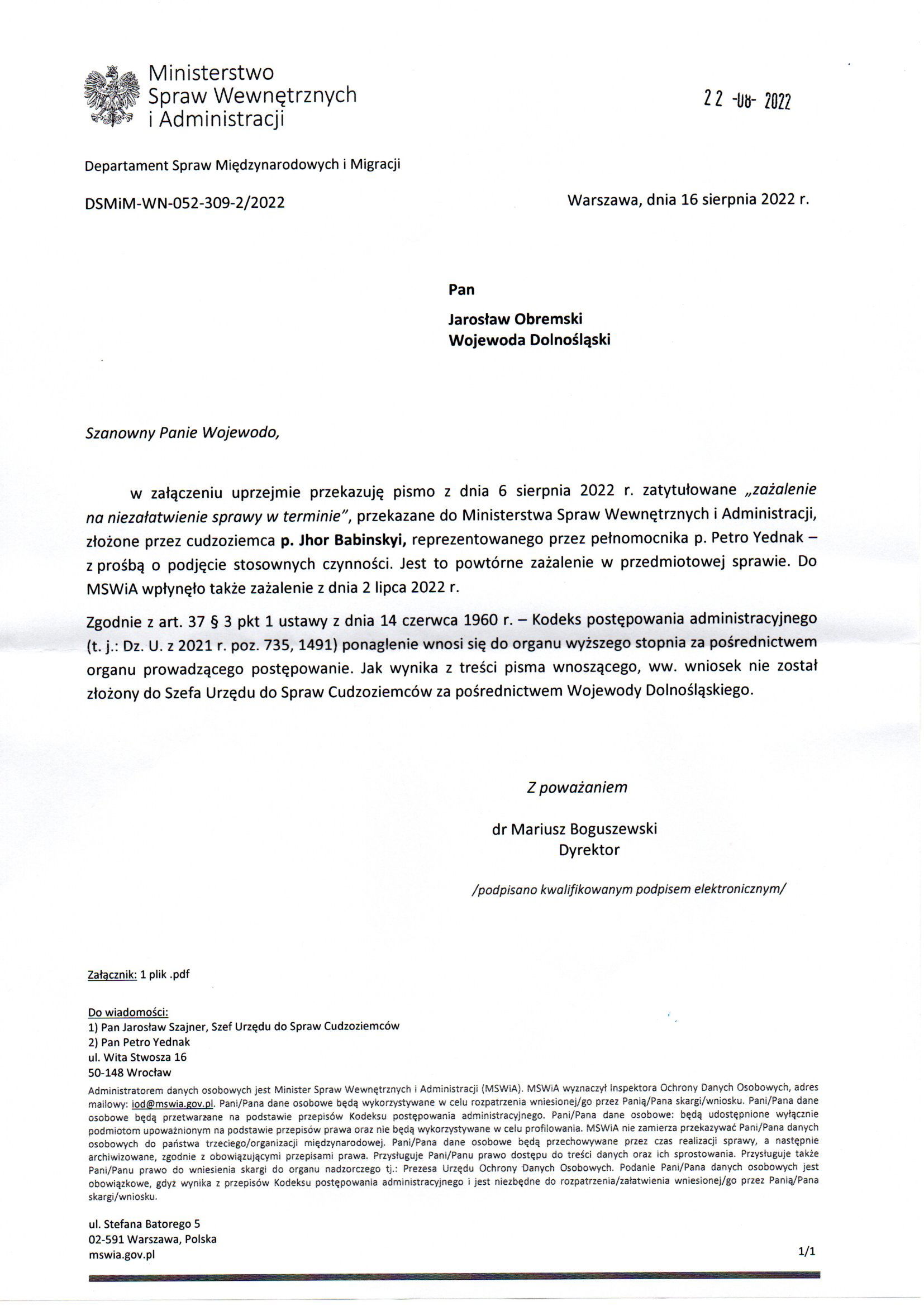 Departament Analiz i Polityki Migracyjnej