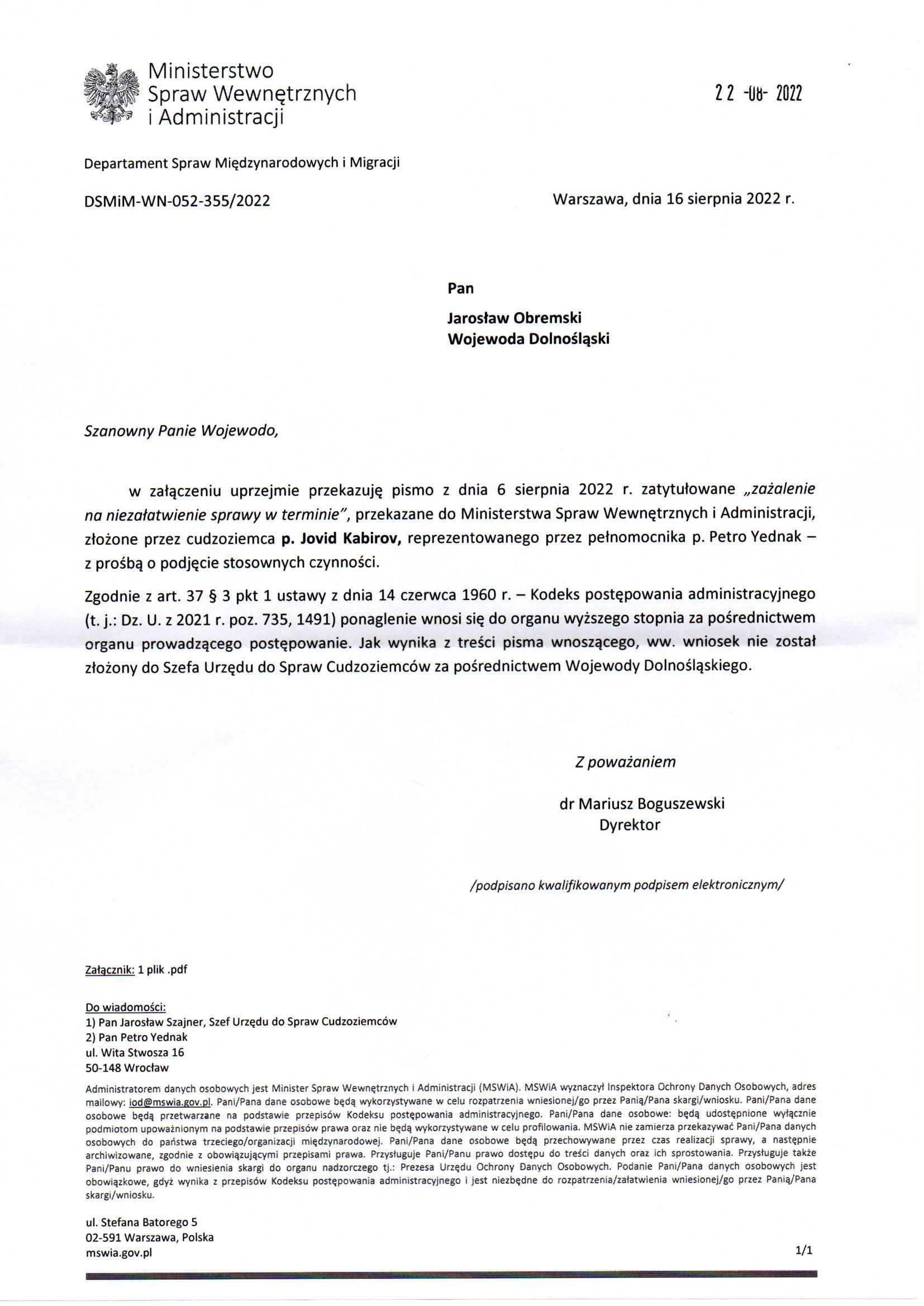 Departament Analiz i Polityki Migracyjnej