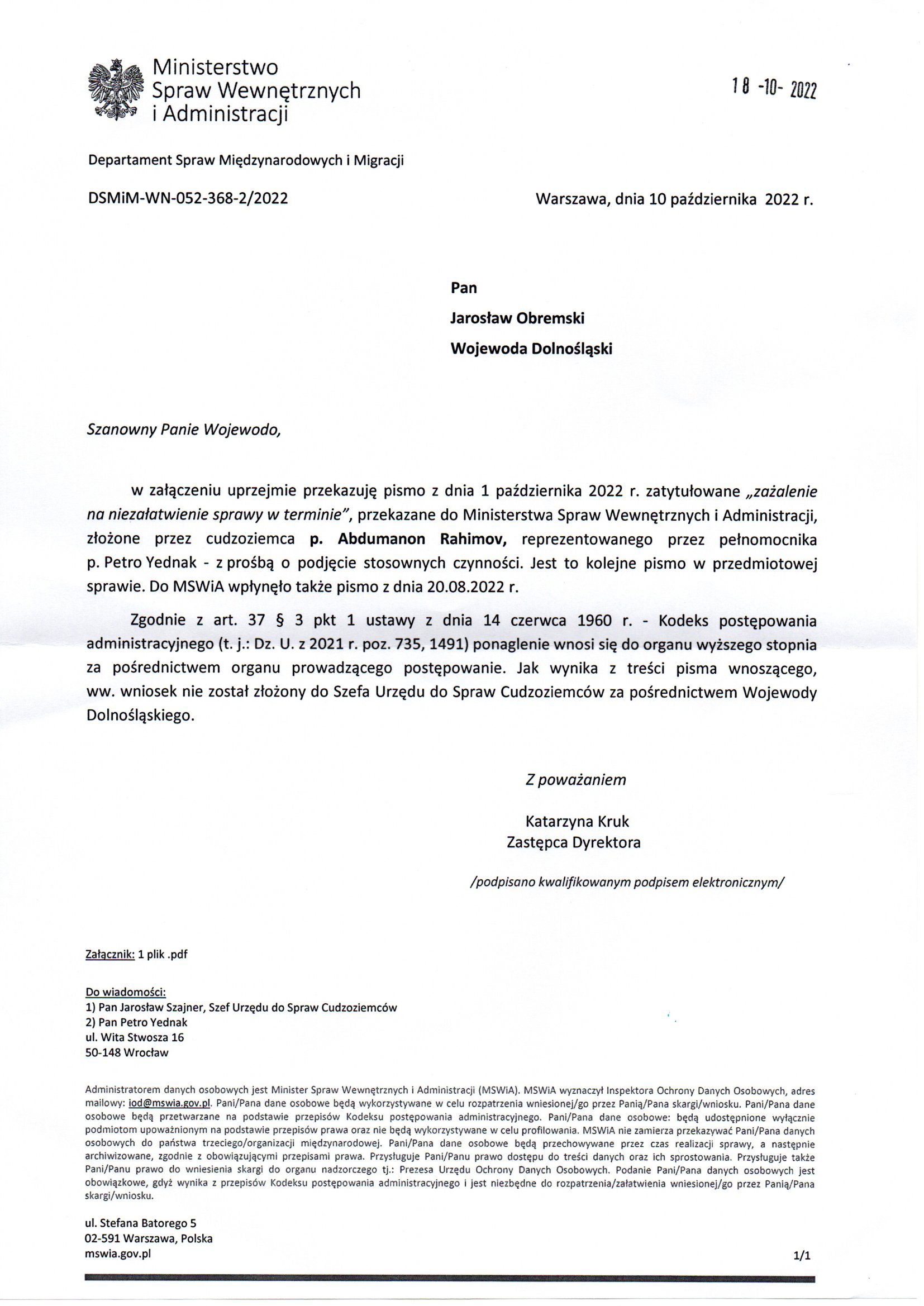 Departament Analiz i Polityki Migracyjnej