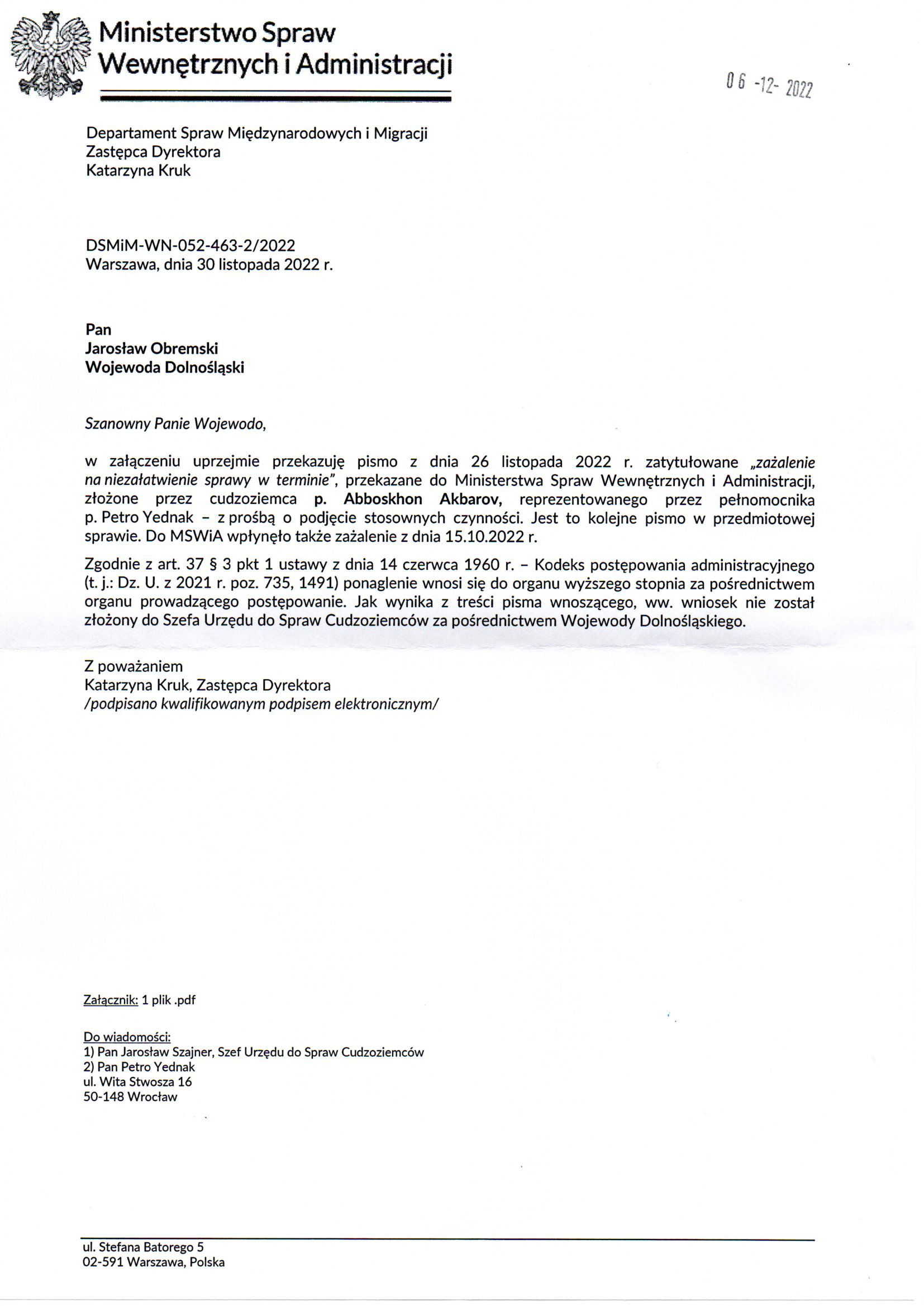 Departament Analiz i Polityki Migracyjnej