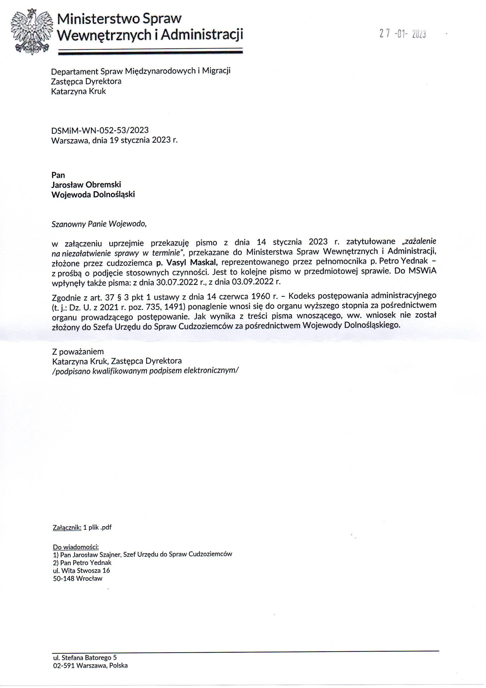 Departament Analiz i Polityki Migracyjnej