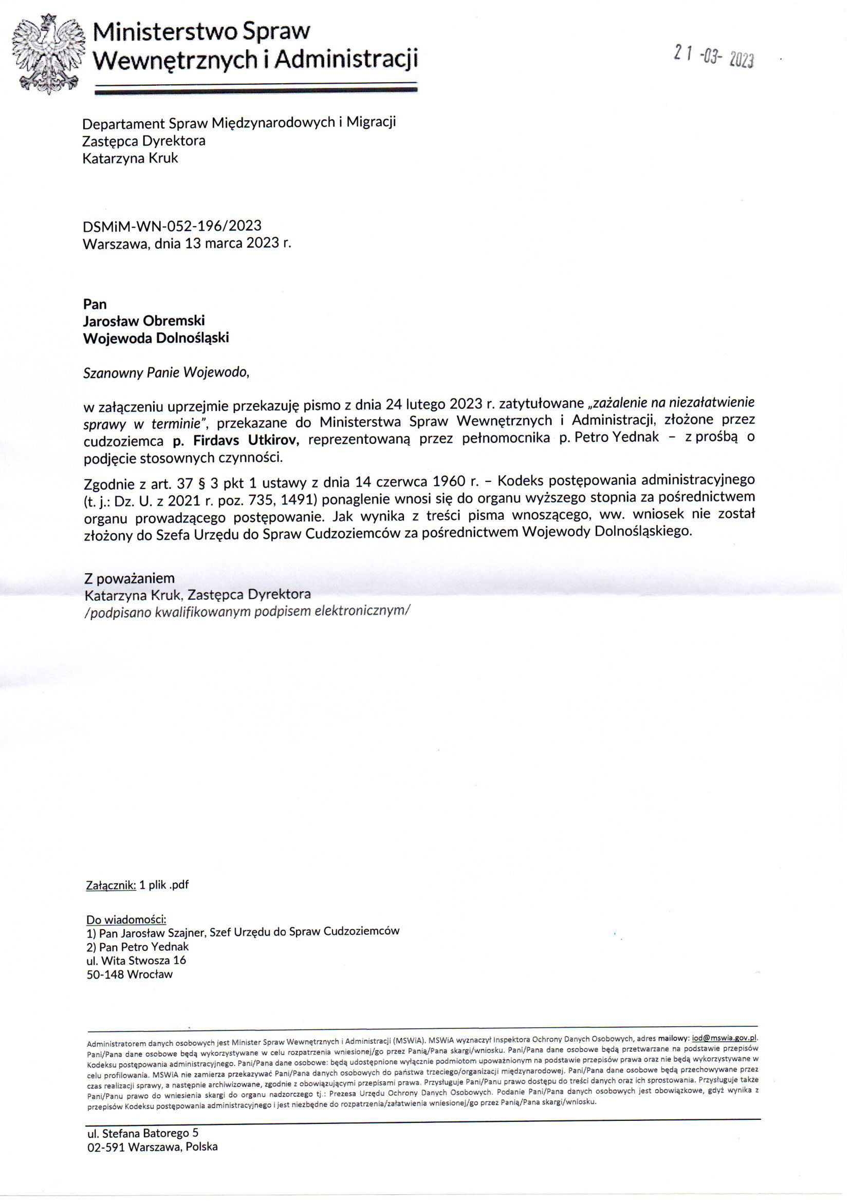 Departament Analiz i Polityki Migracyjnej