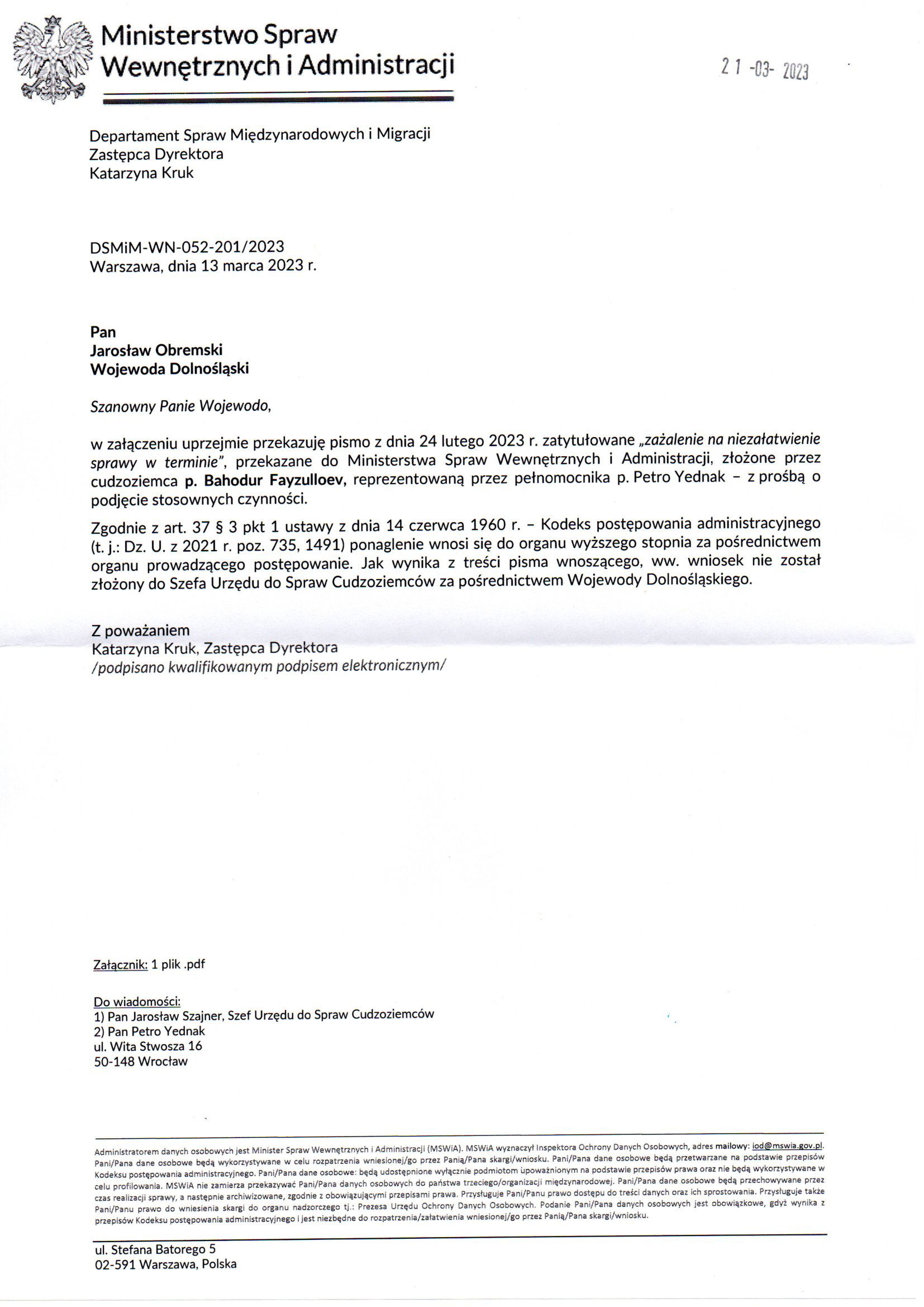 Departament Analiz i Polityki Migracyjnej