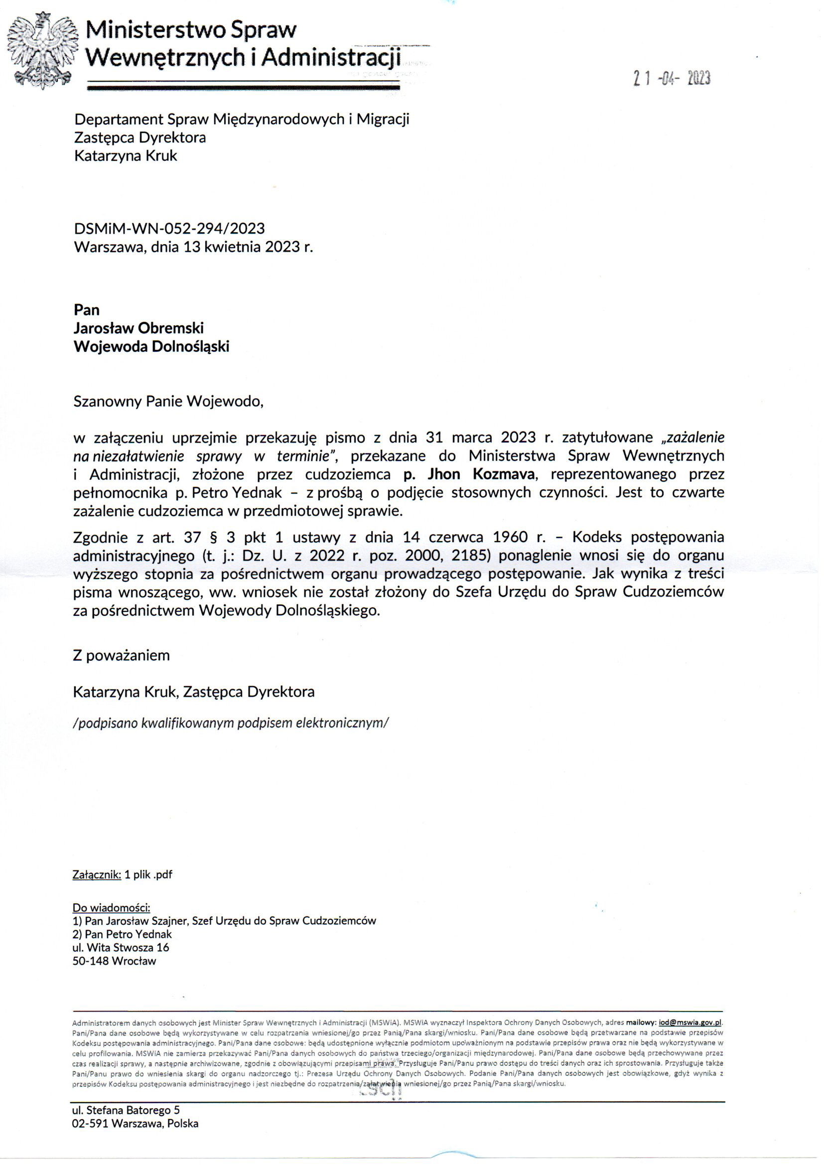 Departament Analiz i Polityki Migracyjnej