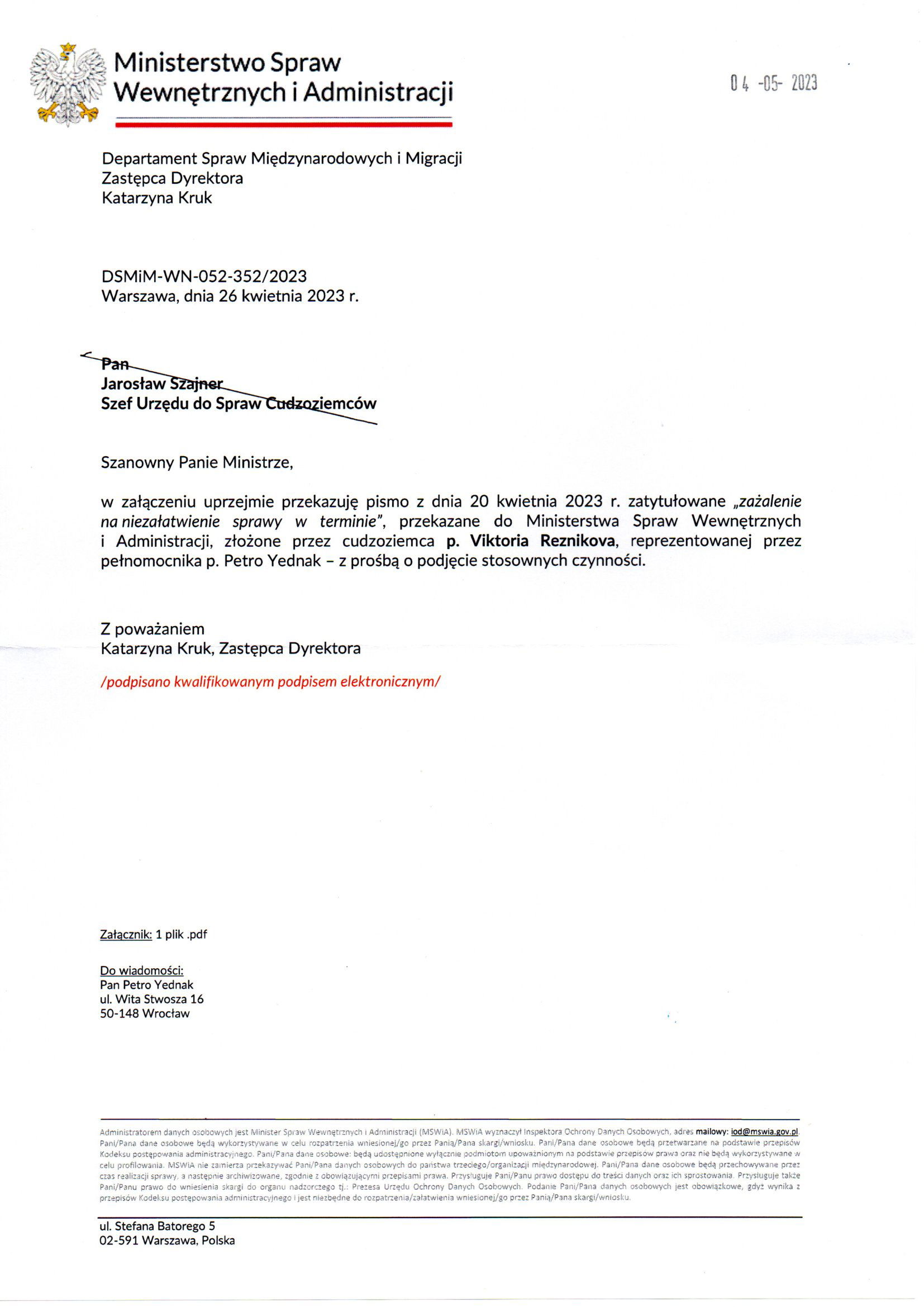 Departament Analiz i Polityki Migracyjnej