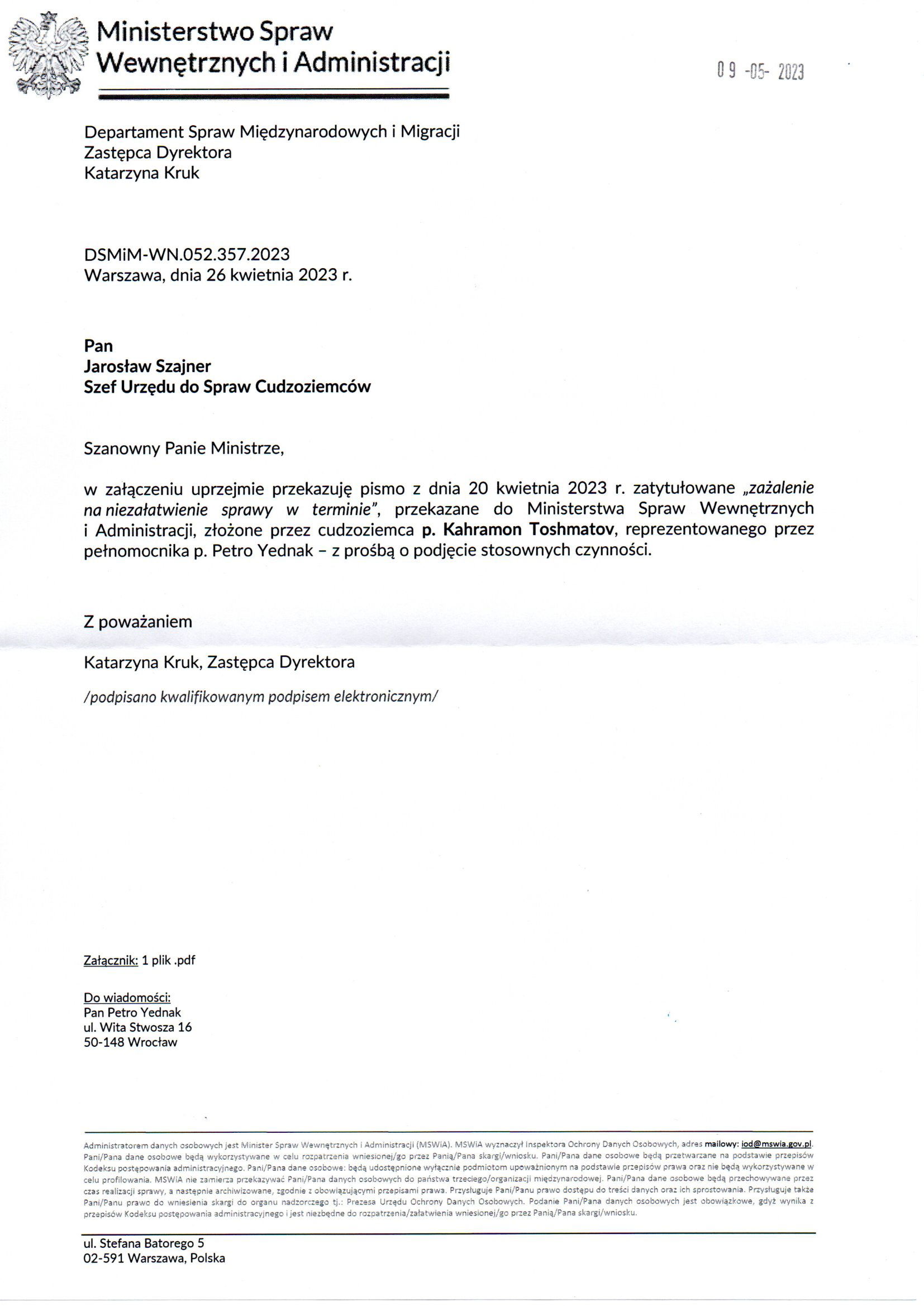 Departament Analiz i Polityki Migracyjnej