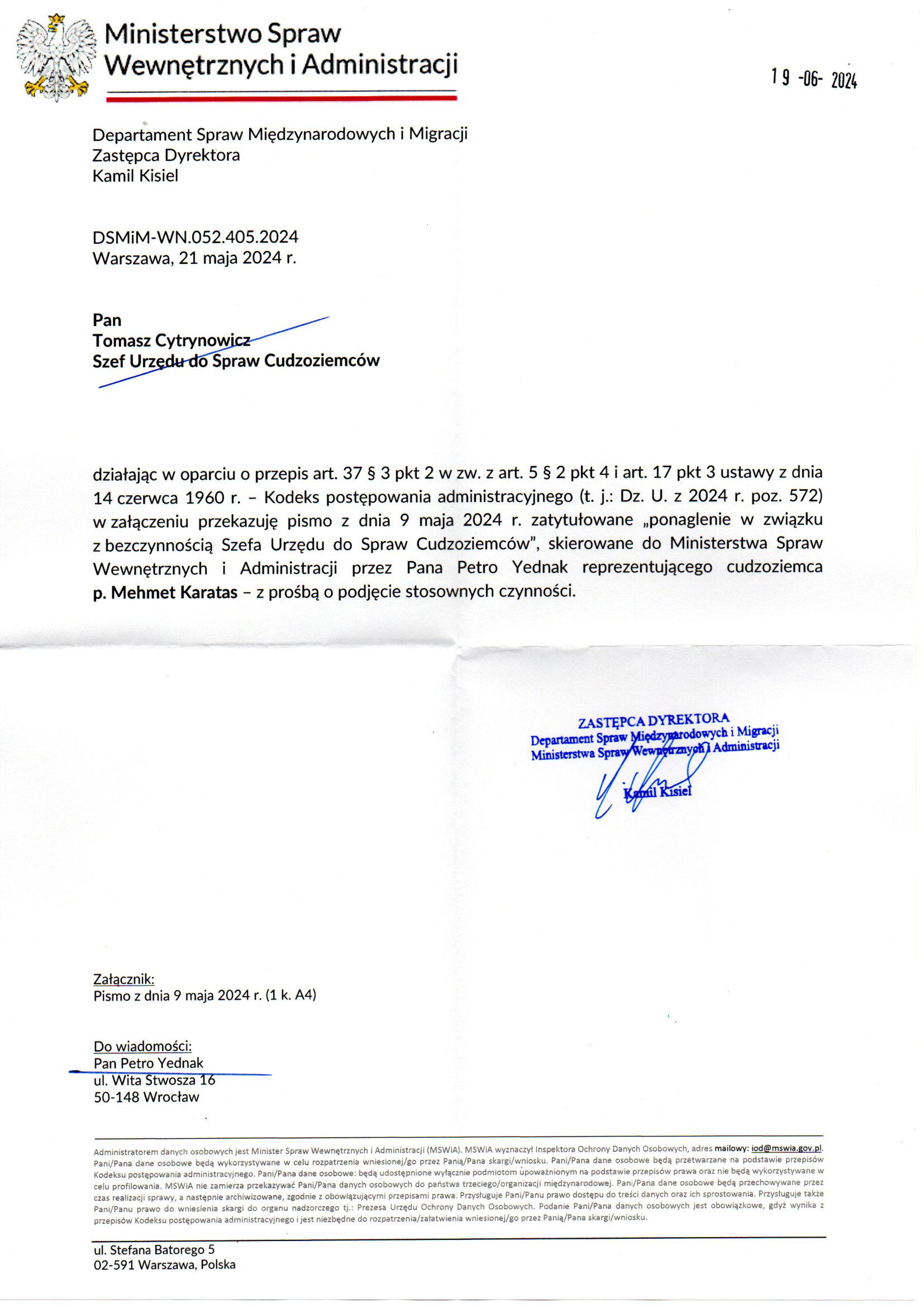 Departament Analiz i Polityki Migracyjnej