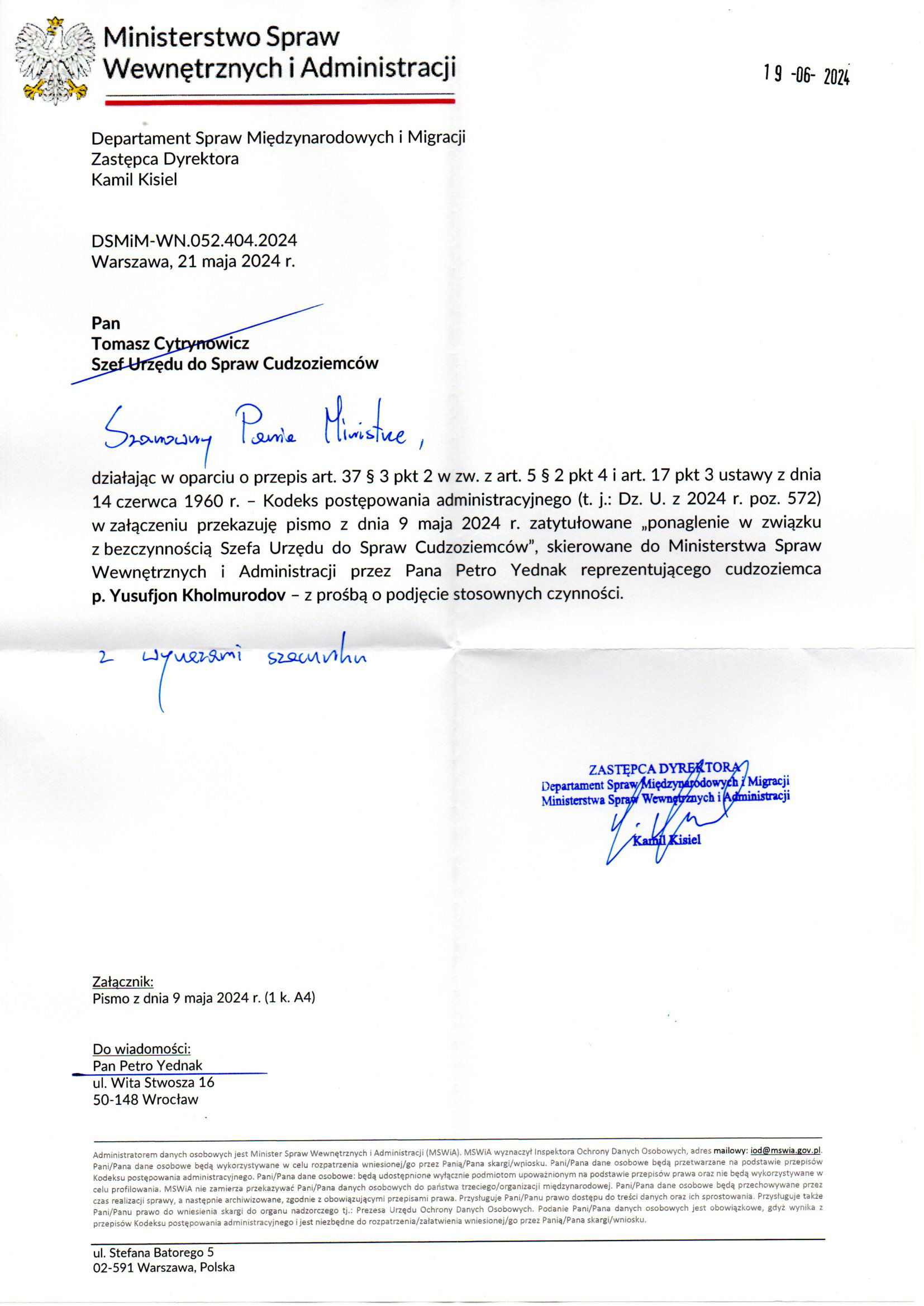 Departament Analiz i Polityki Migracyjnej