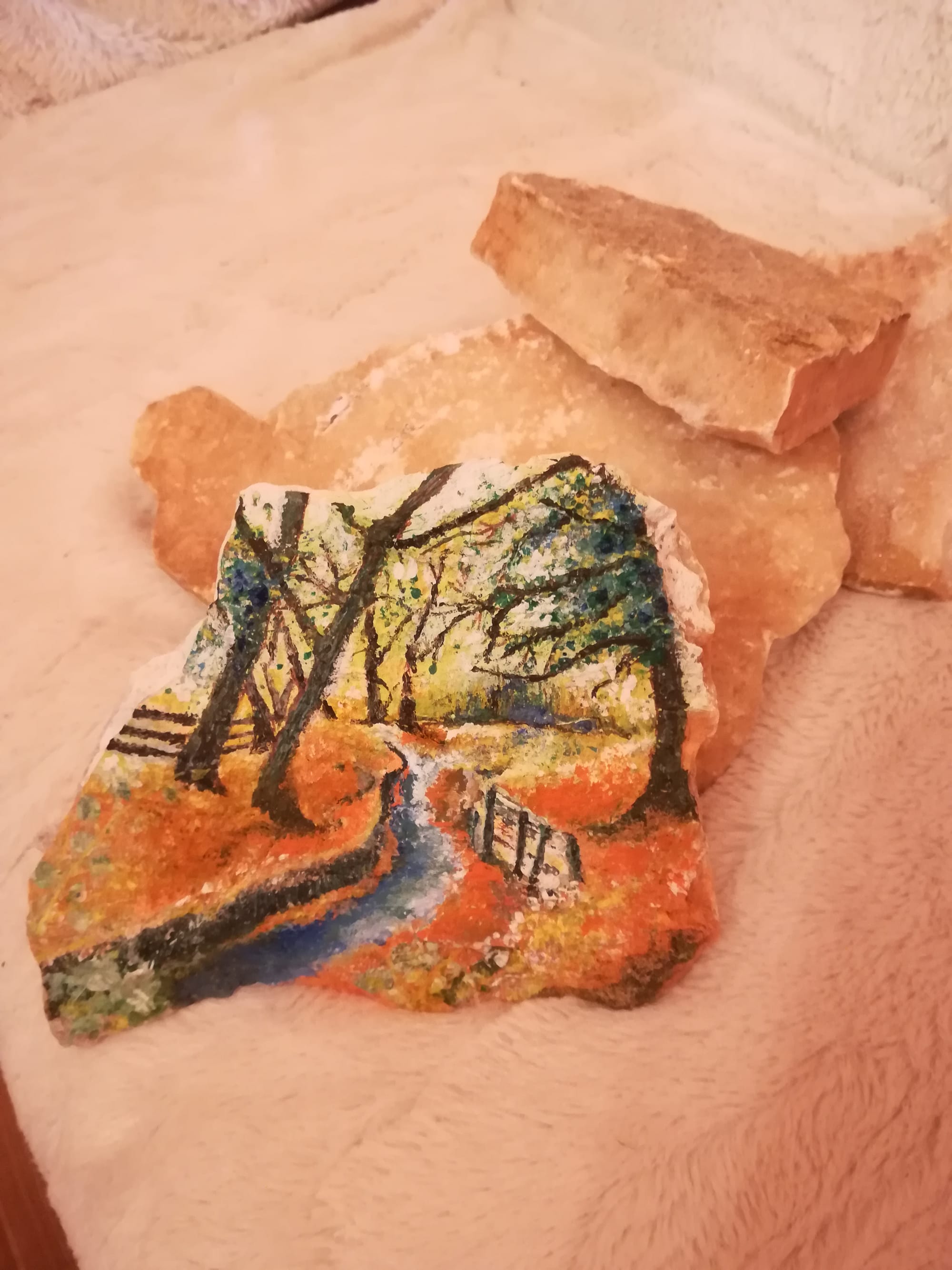 Stone  painting arr