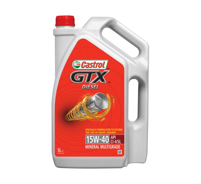 Castrol Gtx Diesel 15w40  5L