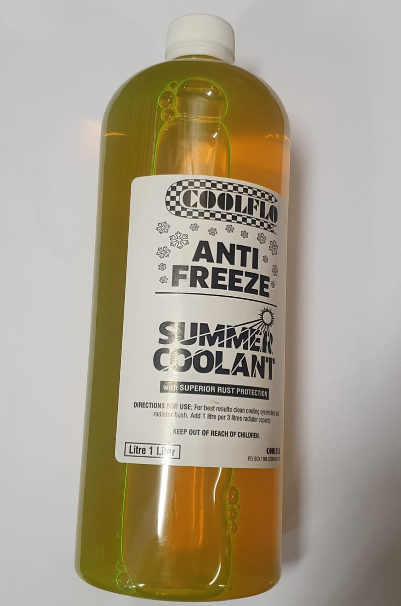 Coolflo Antifreeze Summer Coolant 1L