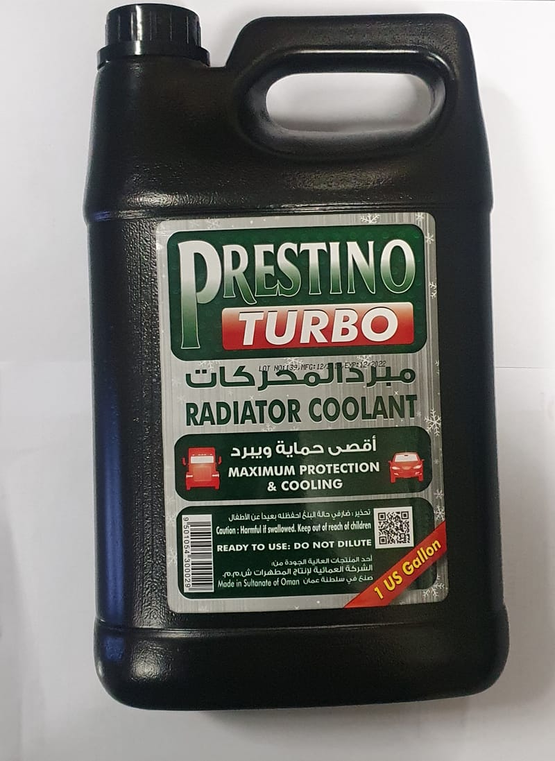 Prestino Turbo Radiator Coolant 4L