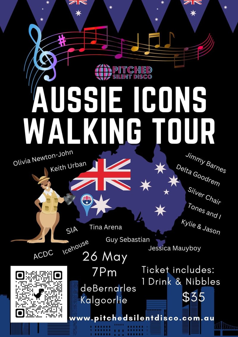 Aussie Icons - Pitched Silent Disco Walking Tour
