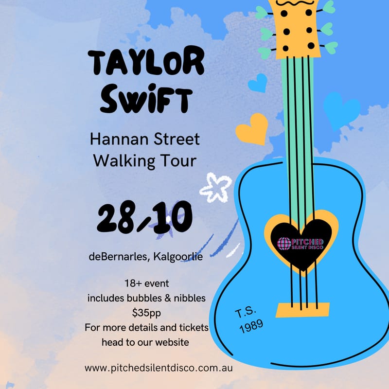 Taylor Swift - Pitched Silent Disco Walking Tour