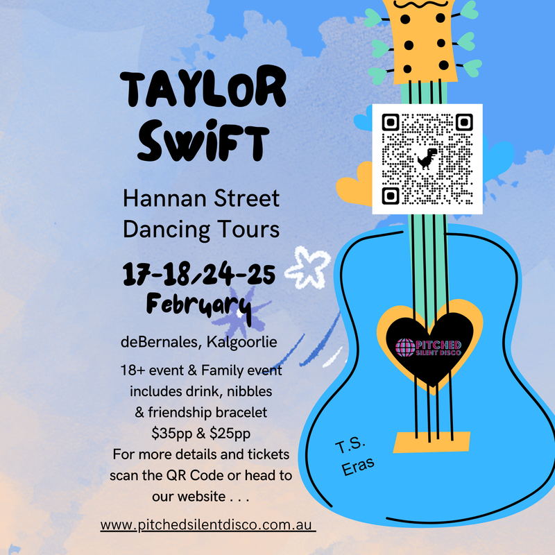 Taylor Swift - Pitched Silent Disco Dancing Tour - Family Event