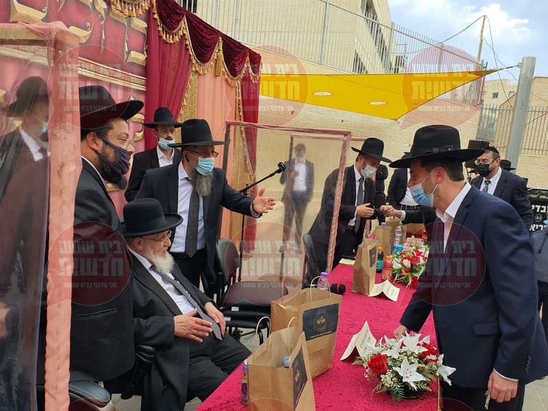 "אור יעל" חנכו בית ספר, קברניטי העיר באו לברך