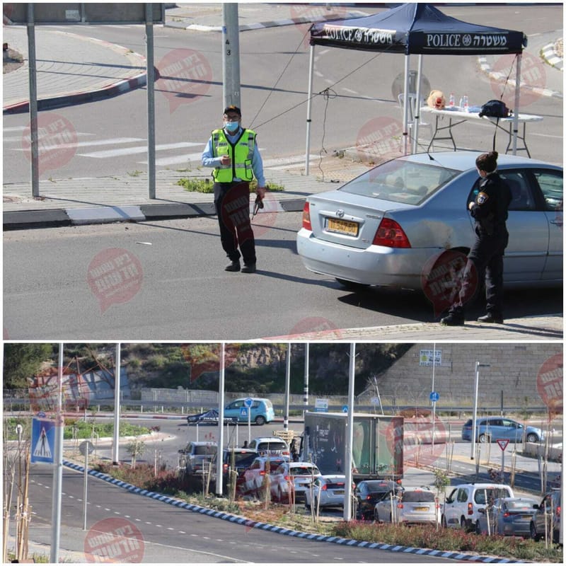 סגר נוקשה: שתי חסימות 'בלבד' בערב שבת