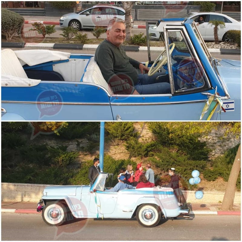 שיירה פורימית ססגונית ברחובות בית שמש