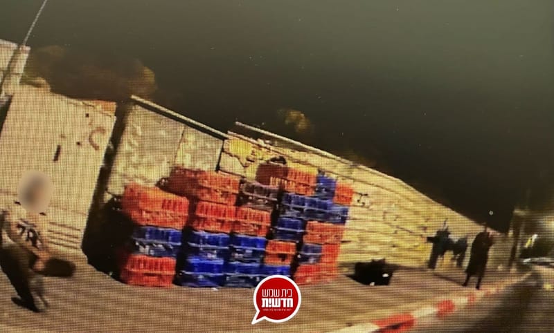 מוכר תרנגולות לכפרות: שוהה בלתי חוקי פלסטיני נעצר הלילה בבית שמש