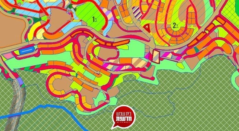 רמת בית שמש ה'2: אושרה תוכנית משרד הבינוי והשיכון להקמת 4,900 יח"ד