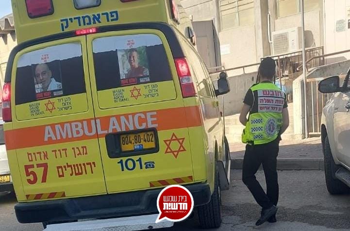 אזור התעשייה: גבר כבן 70 איבד הכרה במהלך העבודה - פונה לאחר החייאה