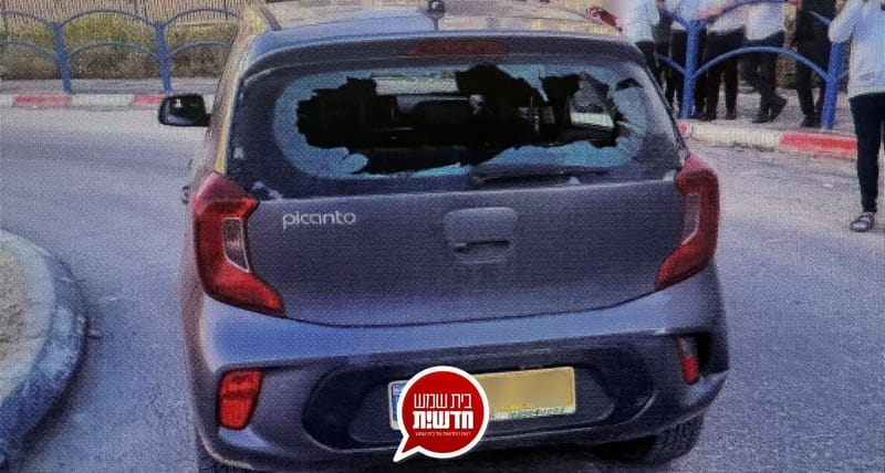 מעצרו הוארך: אמש המשטרה עצרה קיצוני שהבעיר פחים בעיר - שותף בתקיפת רכב הפיקוח