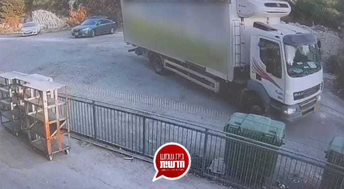 כתב אישום: פלסטיני שב"ח עם רישיון נהיגה מזויף גנב משאית מאזור תעשייה סמוך לעיר