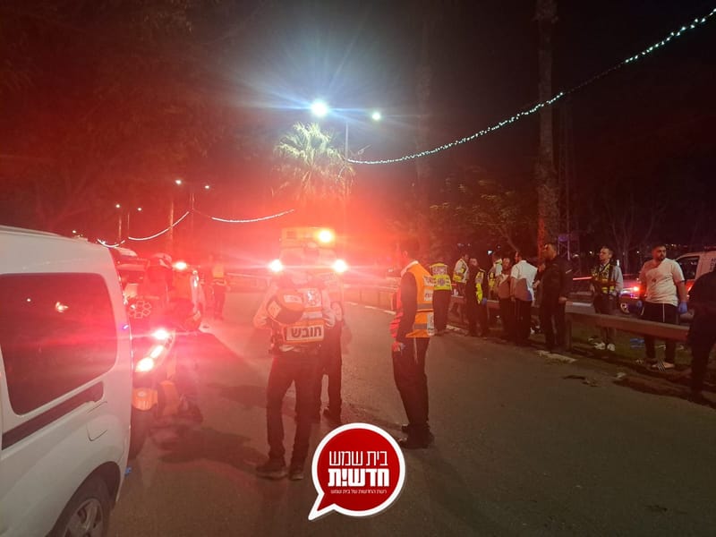 אירוע ירי פלילי ברחוב הדקל: לוחם מג"ב ירה ופצע קשה חשוד שרדף עם גרזן אחרי אדם ברחוב