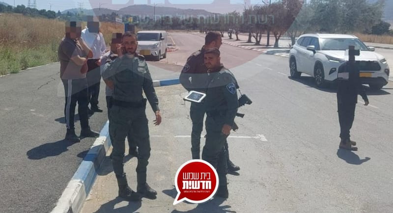 נערים ערבים נתפסו מטיילים עם כלי פריצה - 'לום' ו'פטיש' באזור התעשייה