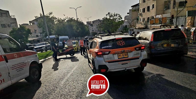 תאונה בשדרות נהר הירדן: ילדה כבת 5 נפגעה מרכב - מפונה במצב קשה ויציב