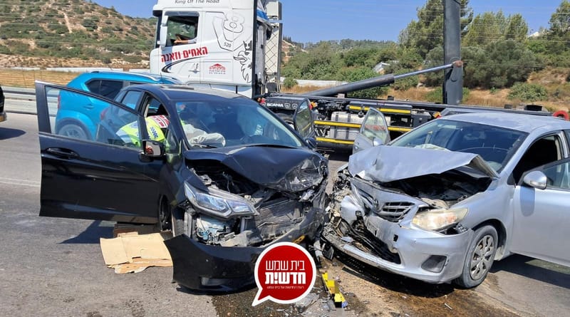 תאונה קטלנית במחלף רמת בית שמש: אישה כבת 70 נהרגה - שלושה פצועים נוספים