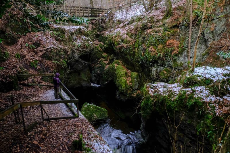 Rumbling Bridge Gorge