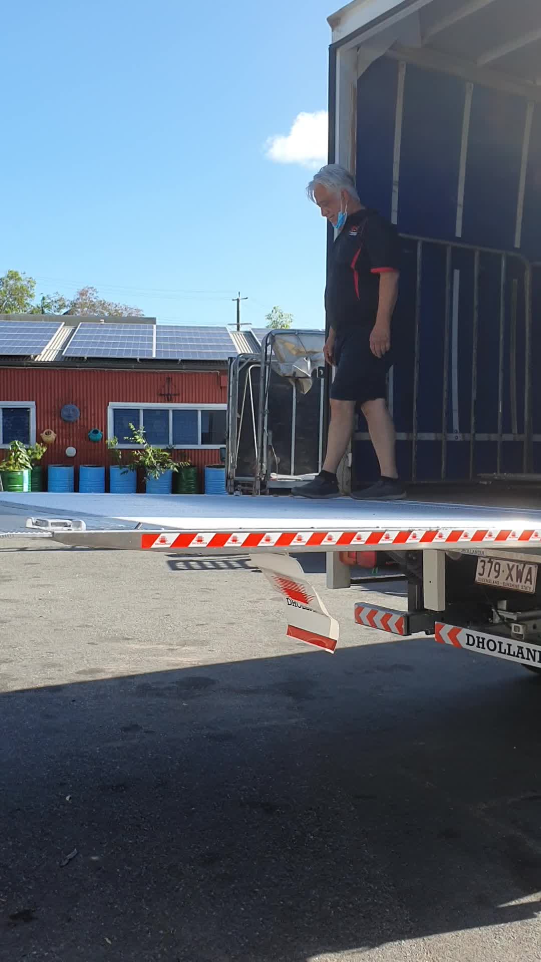 A new tail-lift is a lot of fun!