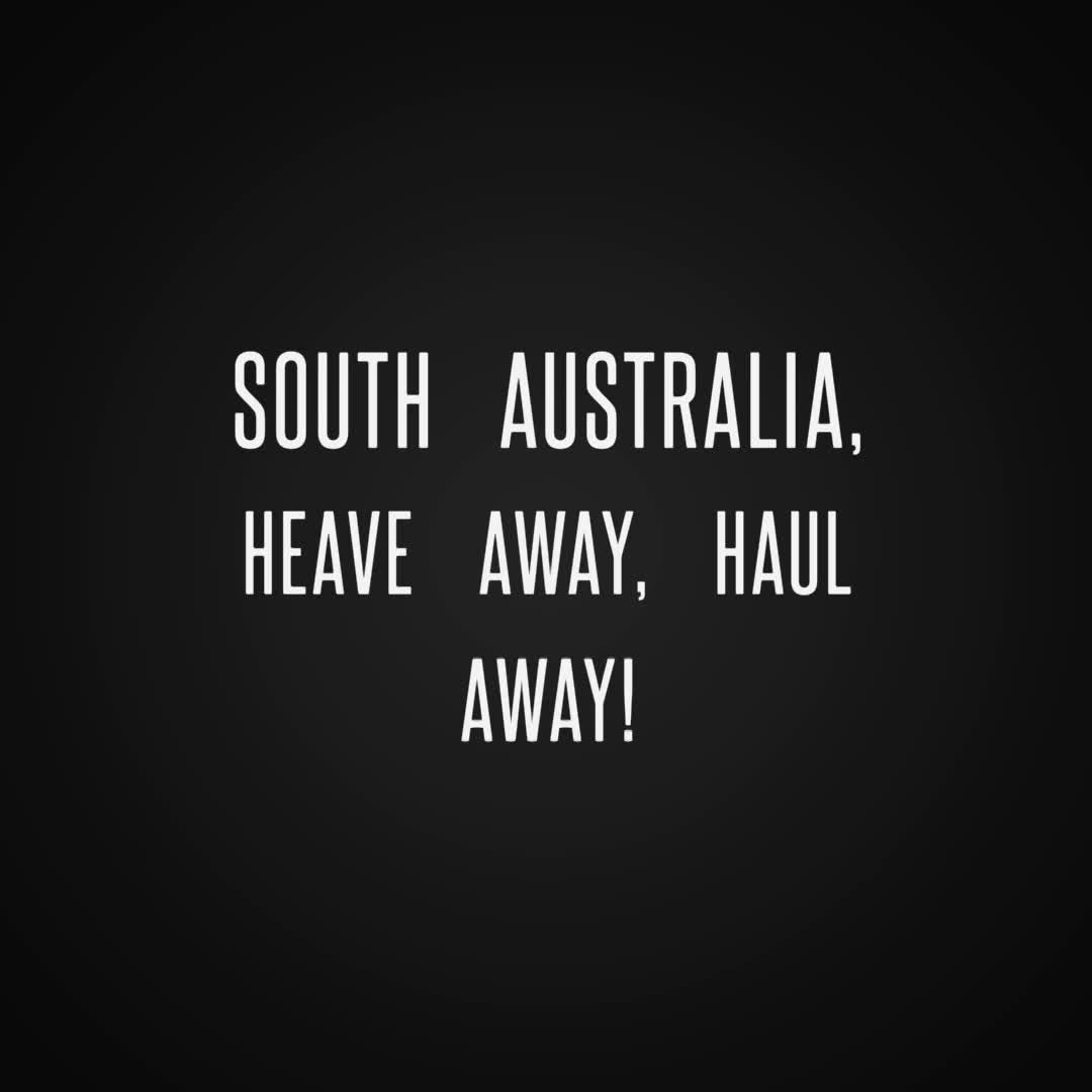 South Australia, heading to the NT