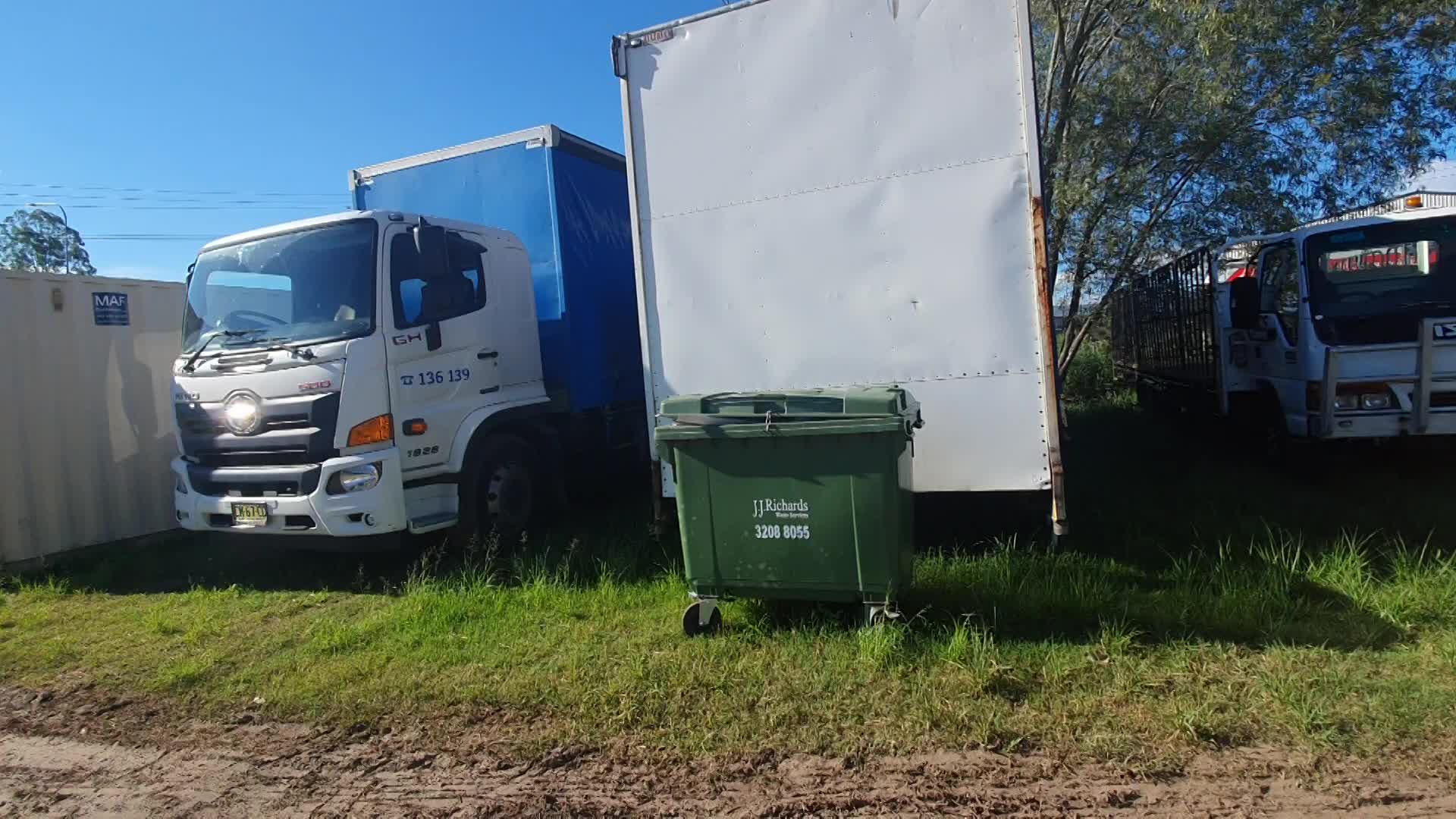 Moving to the new yard