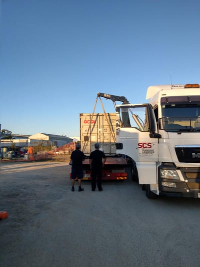 Shipping Container Transport image