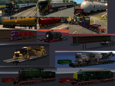 CHRIS45 TRAILERS PACK V9.14 1.35 ETS2